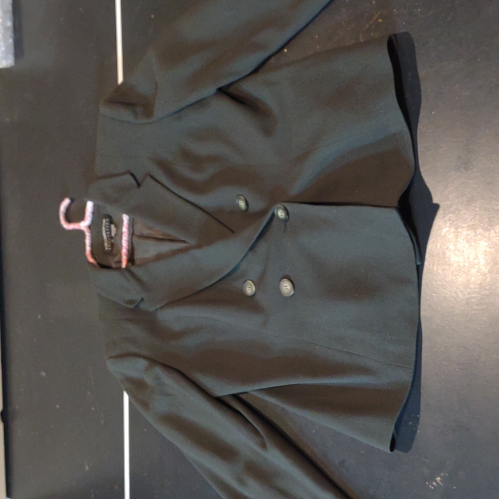 Woman 100% Wool Double Breasted Blazer by Liz Claiborne Size 12 - Picture 1 of 10
